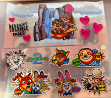 Load image into Gallery viewer, Sparkly Cartoons